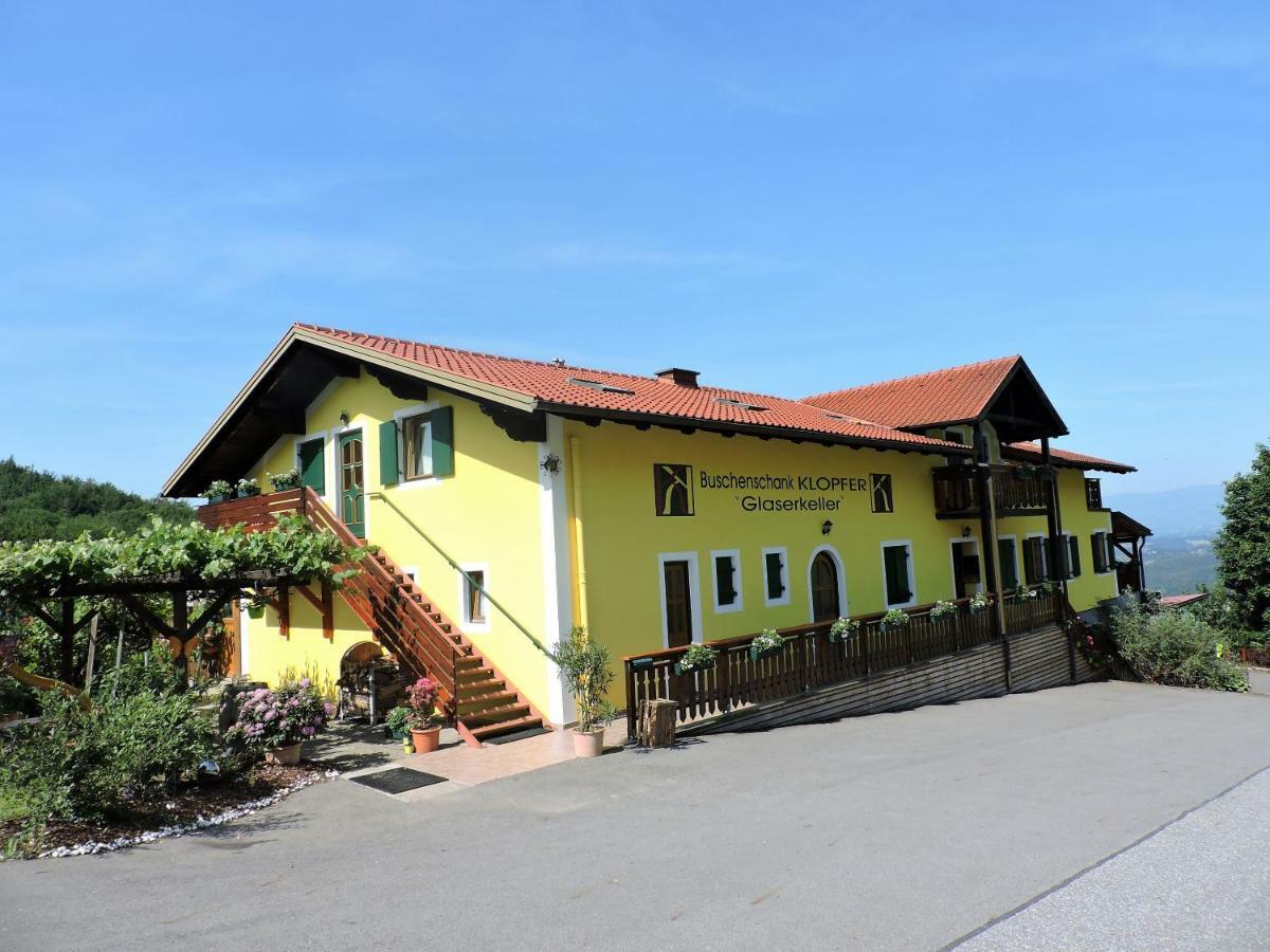 Gaestezimmer Klopfer Hotel Sankt Johann im Saggautal Exterior foto